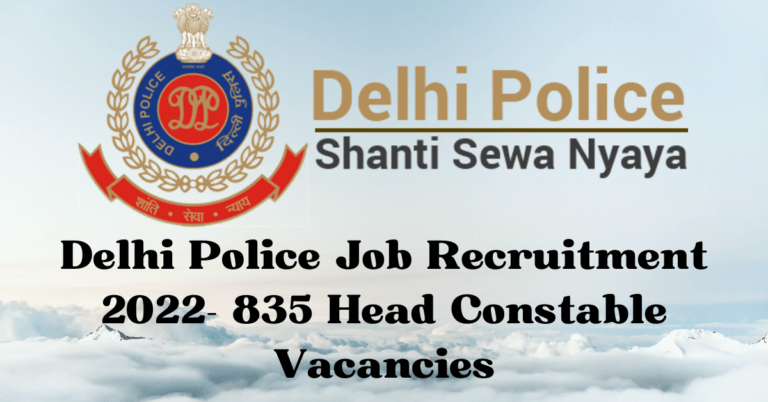 Delhi Police Head Constable Apply Online 2022