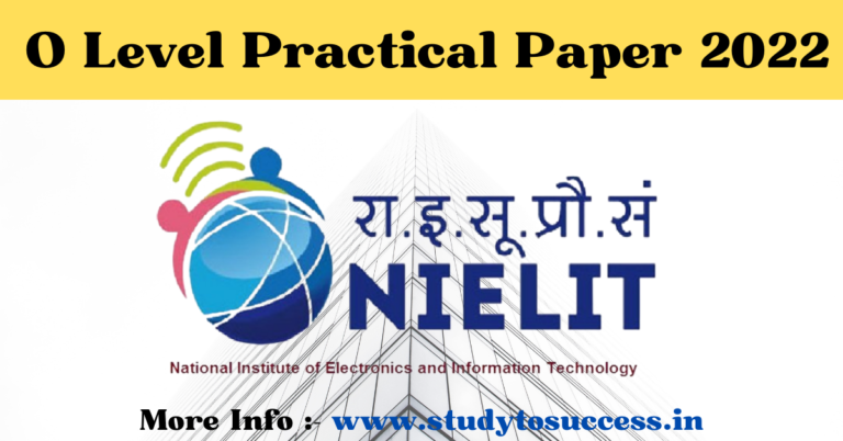 O Level practical paper 2022
