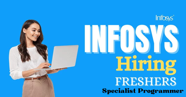 Infosys Off Campus Drive For Specialist Programmer