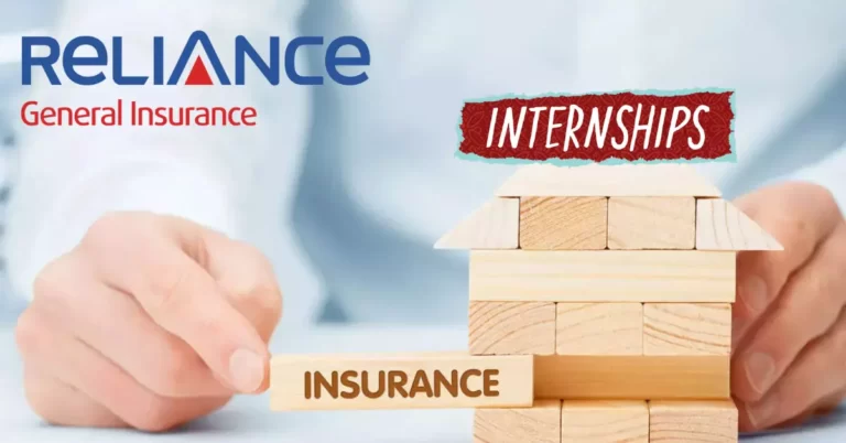 Reliance General Insurance Internship 2023