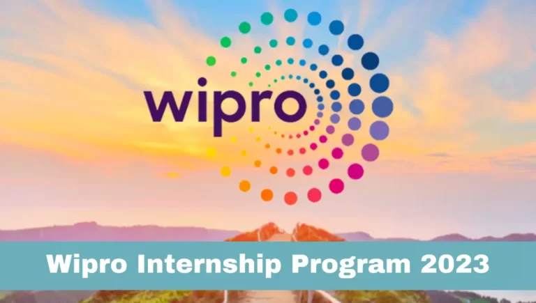 Wipro Internship Program 2023