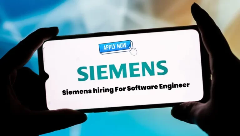 Siemens Off Campus Drive 2023 Software Engineer