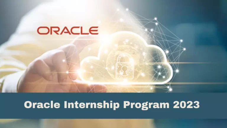 Oracle Internship Program 2023