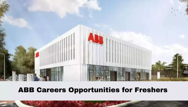 ABB Careers Opportunities for Freshers 2023