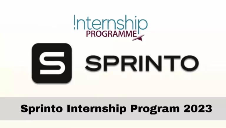 Sprinto Internship Program