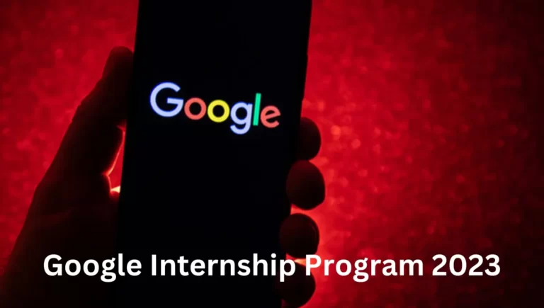 Google Internship Program 2023