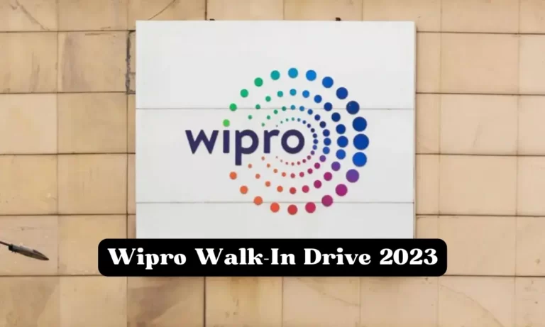 Wipro Walk-In Drive 2023